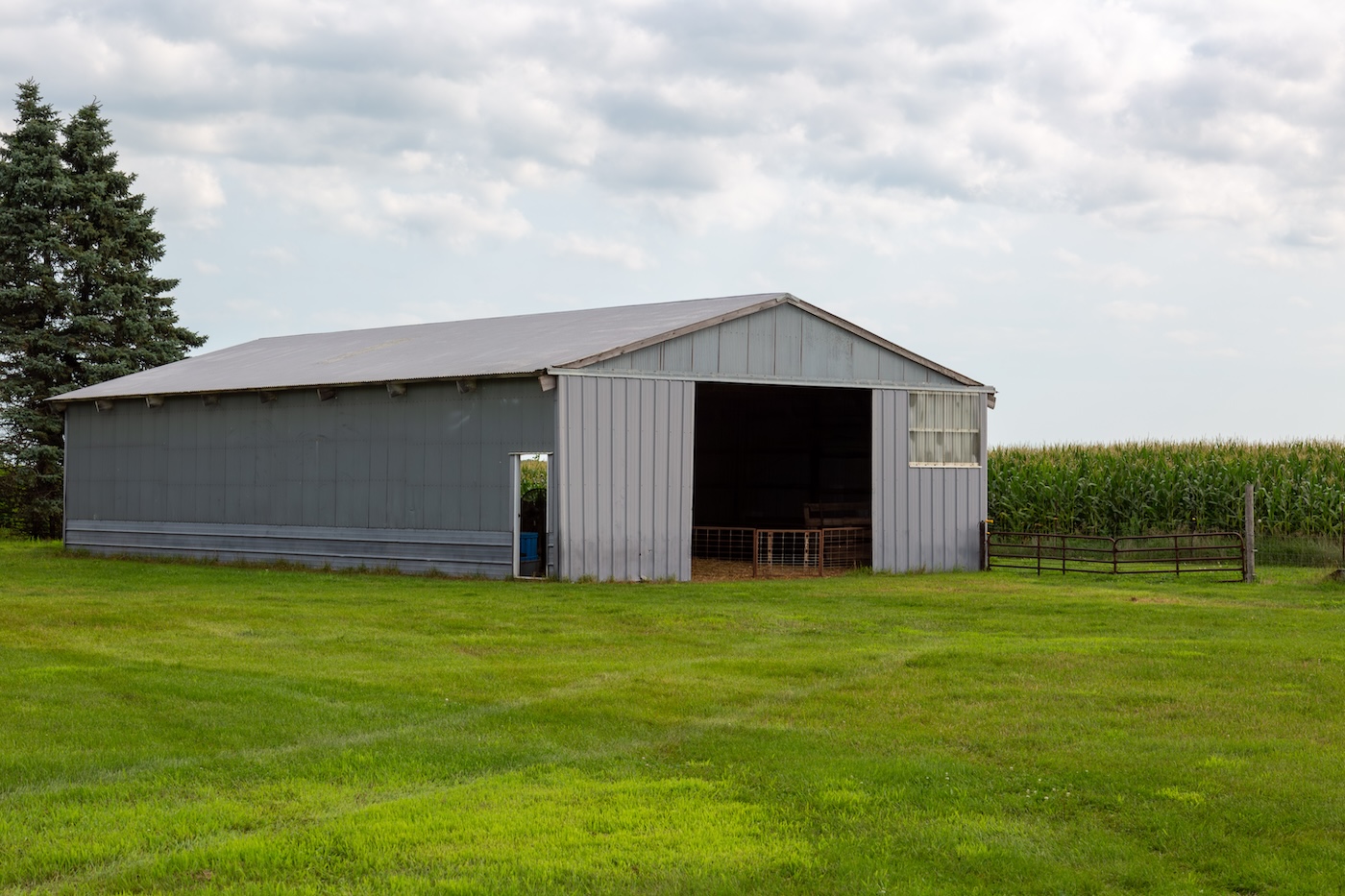 new pole barn install