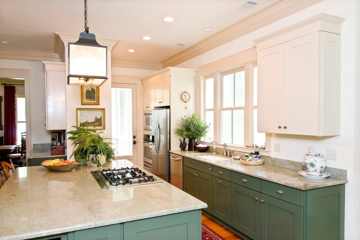 newly remodeled kitchen
