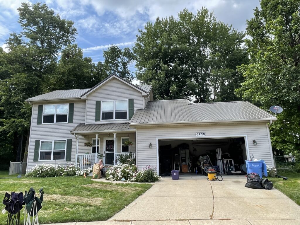house with new roof
