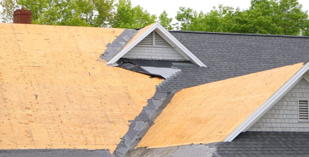 asphalt shingle roof replacement